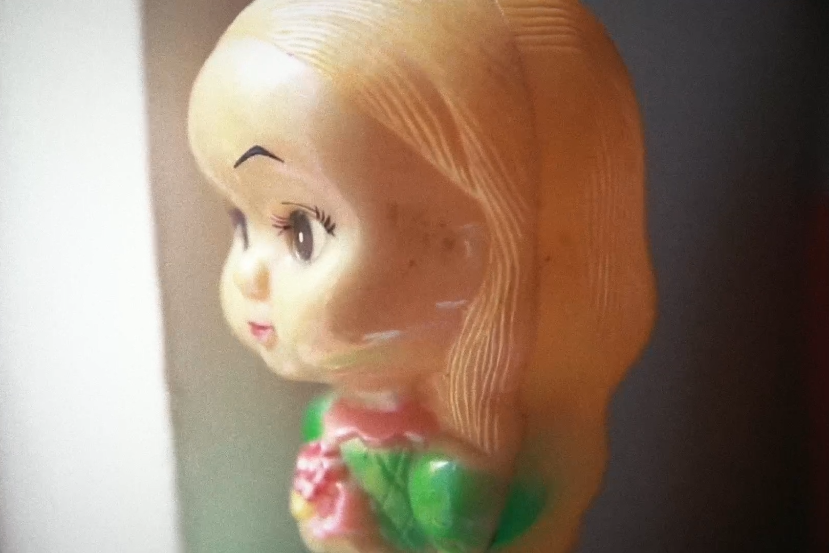 A doll in the light