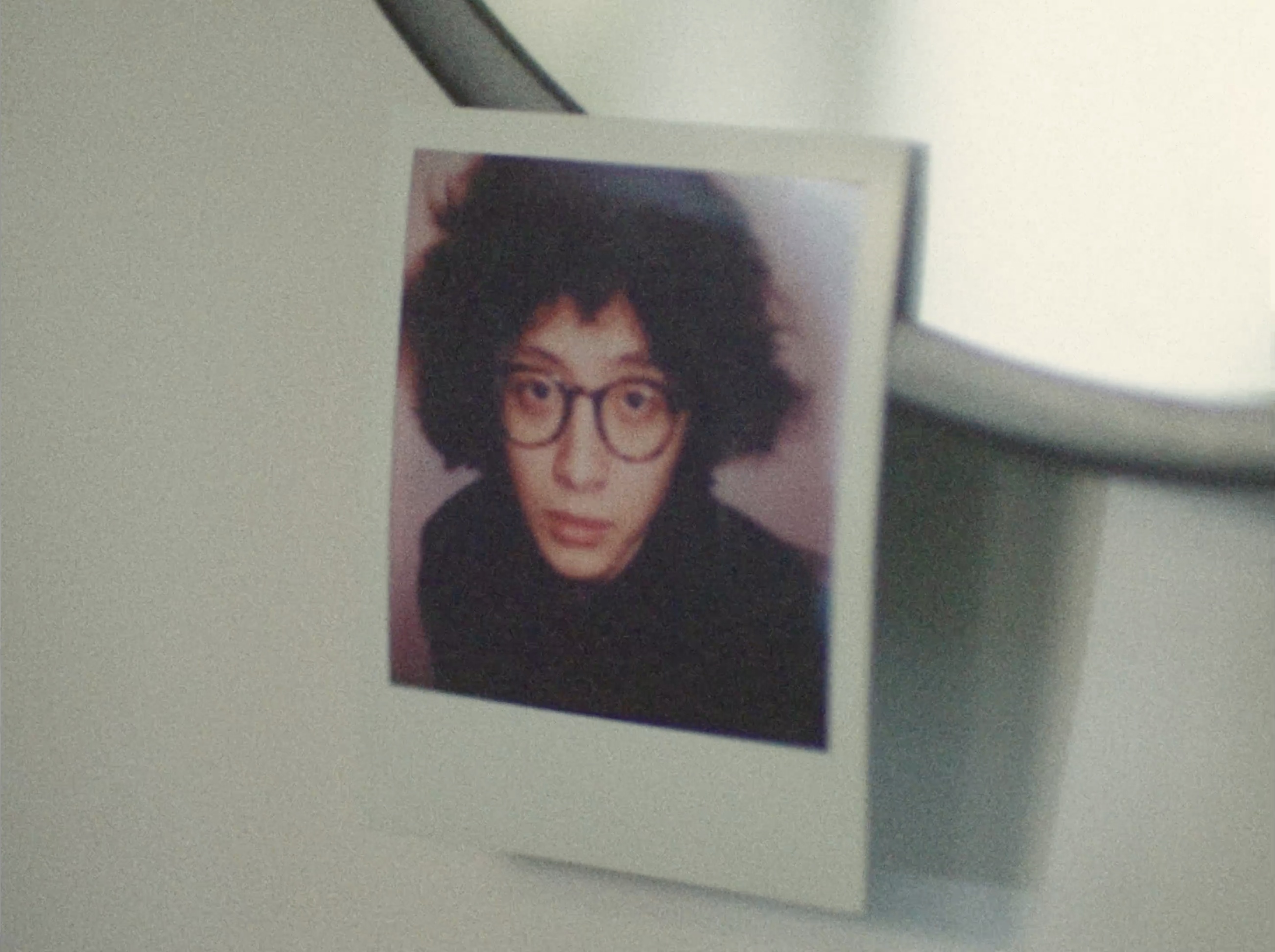 WARRIOR × JING-A — a Polaroid portrait